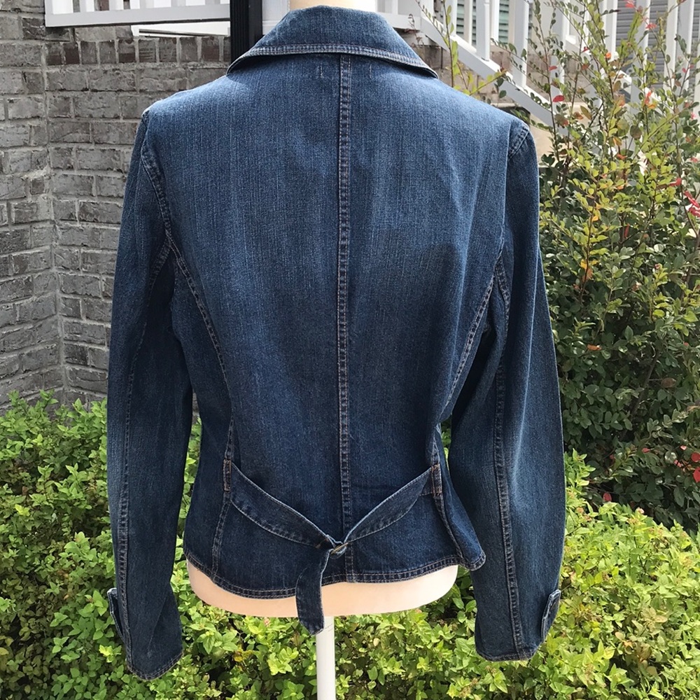 Size Large Chaps Denim Jacket - Picture 7 of 9